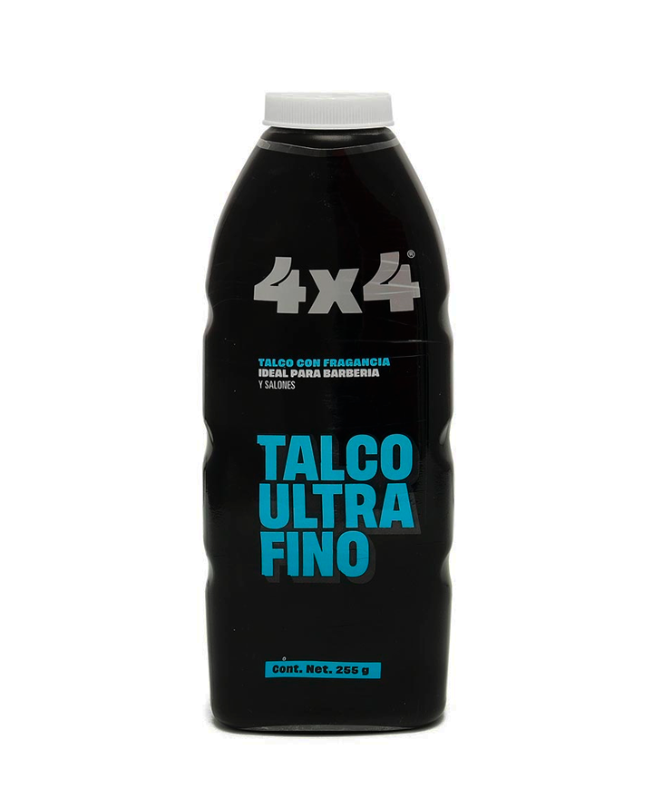 4X4 PROFESIONAL TALCO ULTRA FINO CLASICO 255 GRS.