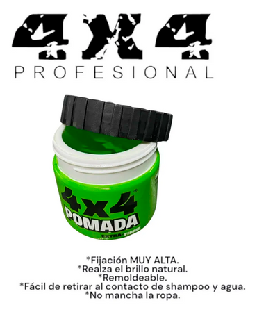 4X4 PROFESIONAL POMADA EXTRA-FIRME 100 GRS.