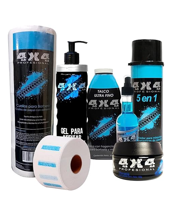 4X4 COMBO BARBER PROMO PRODUCTOS
