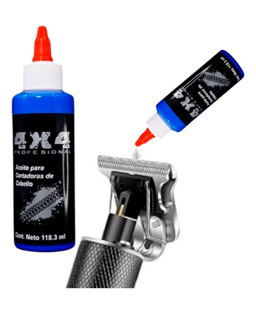 4X4 ACEITE PARA CORTADORAS DE CABELLO 118.3 ML.