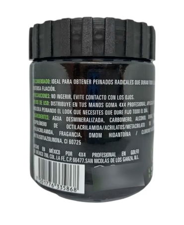 4X4 PROFESIONAL GOMA PARA CABELLO 280 GRS.