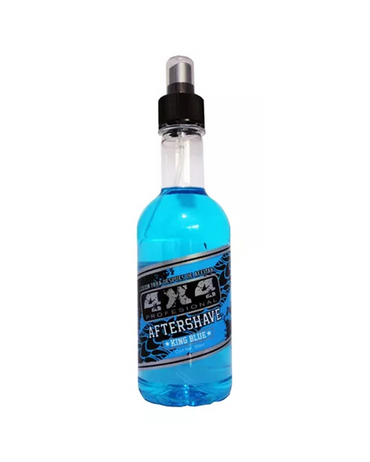 4X4 AFTERSHAVE KING BLUE 300 ML.