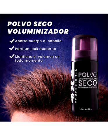 4X4 PROFESIONAL POLVO VOLUMINIZADOR SECO 20 GRS.