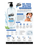 4x4 GEL PARA AFEITAR OFF ROAD 1 KG. CRISTAL