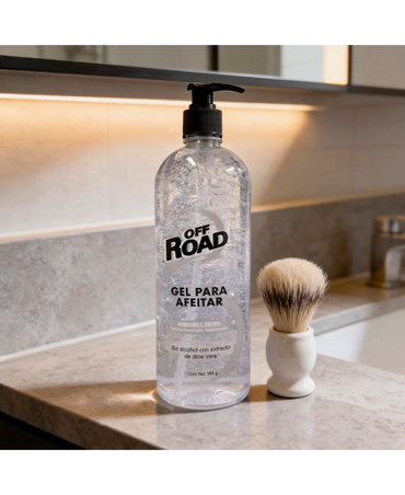 4x4 GEL PARA AFEITAR OFF ROAD 1 KG. CRISTAL