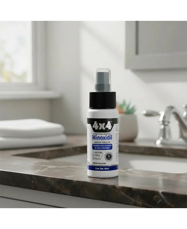 4X4 SOLUCION TOPICA CON MINOXIDIL 5% 60 ML.