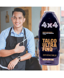 4X4 PROFESIONAL TALCO ULTRA FINO INVENCIBLE 255 GRS.
