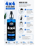 4X4 AFTER SHAVE KING BLUE 400 ML.