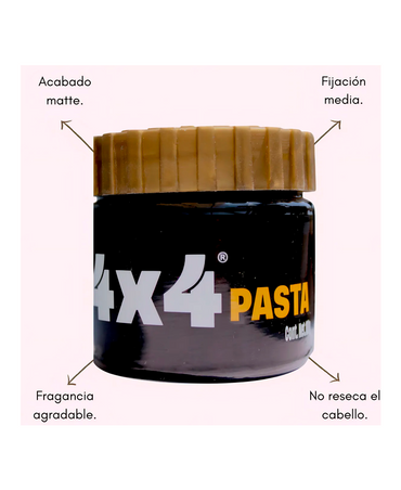 4X4 PROFESIONAL PASTA PARA EL CABELLO 100 GRS.