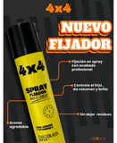4X4 SPRAY FIJADOR PARA CABELLO 400 ML.