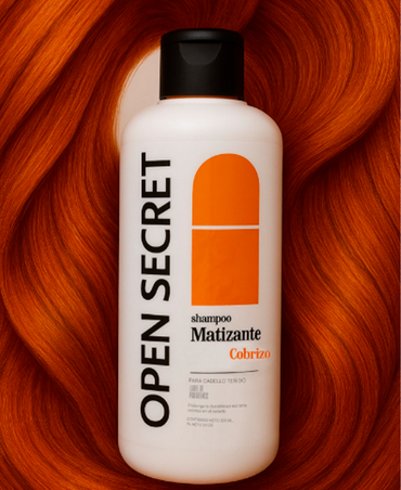 OPEN SECRET SHAMPOO COBRIZOS LIBRE DE PARABENOS 300 ML.