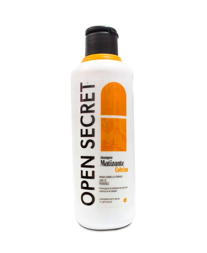 OPEN SECRET SHAMPOO COBRIZOS LIBRE DE PARABENOS 300 ML.