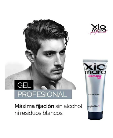 XIOMARA GEL TUBO PLATEADO/DORADO 250 G.