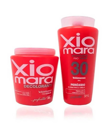 XIOMARA DECOLORANTE 500 GRS + XIOMARA PEROXIDO