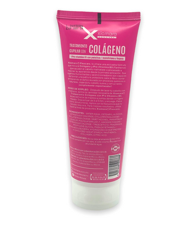 XIOMARA FIXOCOLOR TRATAMIENTO TUBO MALTRATADO COLAGENO 200 GRS.
