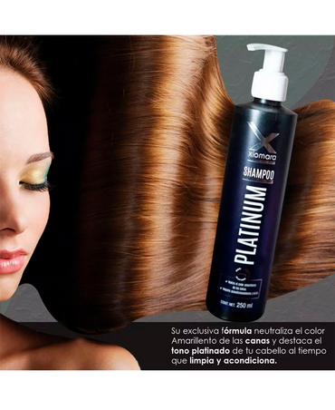 XIOMARA FIXO COLOR SHAMPOO PLATINO 250 ML.