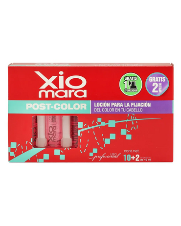 XIOMARA AMPOLLETA POST-COLOR 20 ML.CAJA C/12