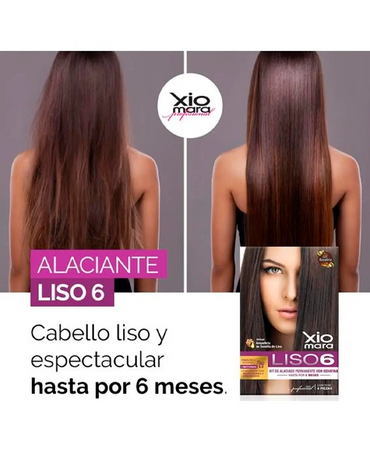 XIOMARA LISO6 KIT ALACIADO PERMANENTE