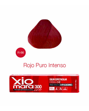 XIOMARA 300 R-66 ROJO PURO INTENSO - El Palacio De La Belleza