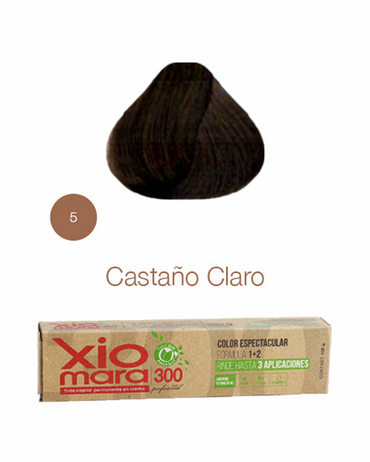 XIOMARA 300 SIN AMONIACO 5.0 CASTAÑO CLARO - El Palacio De La Belleza