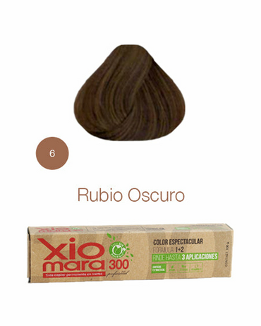 XIOMARA 300 SIN AMONIACO 6.0 RUBIO OBSCURO - El Palacio De La Belleza