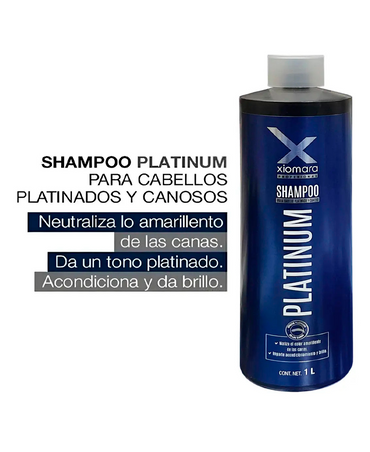XIOMARA FIXO COLOR SHAMPOO PLATINO 1 LT.