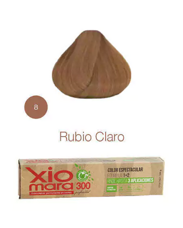 XIOMARA 300 SIN AMONIACO 8 RUBIO CLARO - El Palacio De La Belleza