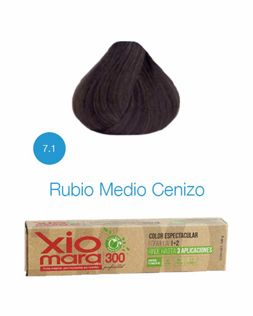 XIOMARA 300 SIN AMONIACO 7.1 RUBIO CENIZO