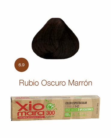 XIOMARA 300 SIN AMONIACO 6.9 RUBIO OBSCURO MARRON - El Palacio De La Belleza