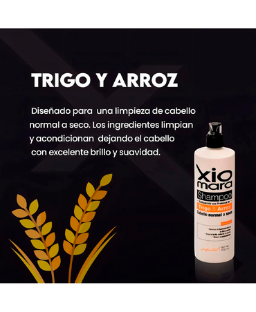 XIOMARA SHAMPOO CABELLO NORMAL/SECO 900 ML.