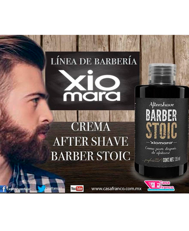 XIOMARA BARBER STOIC AFTERSHAVE 135 ML.