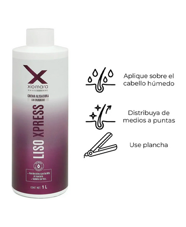 XIOMARA LISO XPRESS CREMA ALISADORA 1 LT.