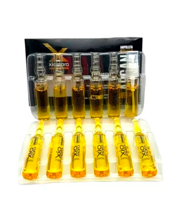 XIOMARA ARGAN TRATAMIENTO SIN ENJUAGUE AMPOLLETA CAJA 12X10 ML.