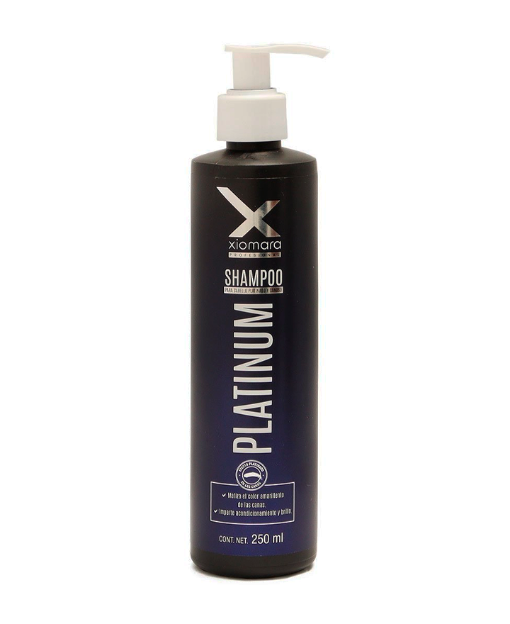 XIOMARA FIXO COLOR SHAMPOO PLATINO LIBRE DE SULFATOS 250 ML.