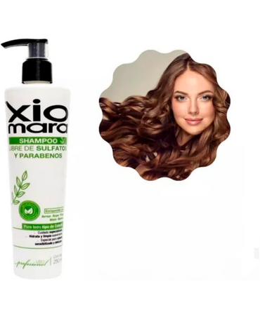 XIOMARA SHAMPOO LIBRE DE SULFATOS 450 ML.
