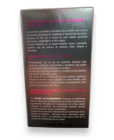 XIOMARA XPLEX BLONDXPERT SACHET 5 ML. CAJA 12 PIEZAS