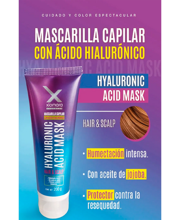XIOMARA MASCARILLA CON ACIDO HIALURONICO 200 GRS.