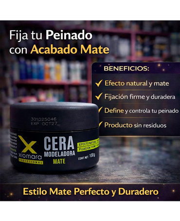 XIOMARA CERA MODELADORA MATE 100 GRS.