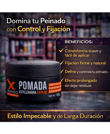 XIOMARA POMADA ESTILIZADORA CAPILAR 100 G.