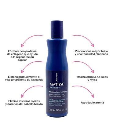 ANVEN SHAMPOO MATISSE 240 ML.