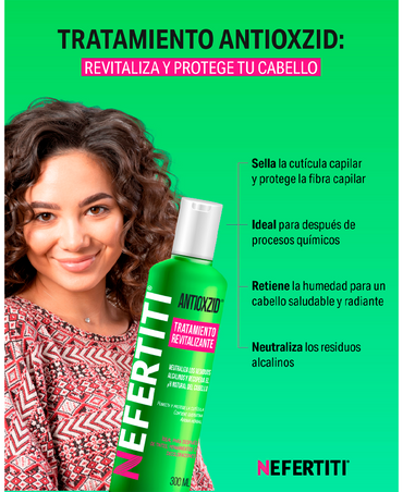 NEFERTITI ANTIOXZID TRATAMIENTO 300 ML. - El Palacio De La Belleza
