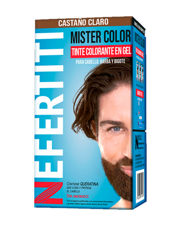 NEFERTITI MISTER COLOR TINTE 5 MINUTOS CASTAÑO CLARO