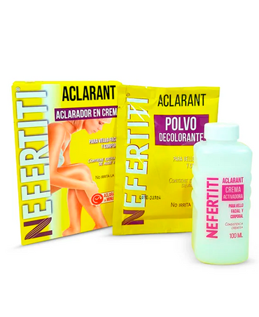 NEFERTITI ACLARAN-T KIT ACLARANTE EN CREMA P/VELLO