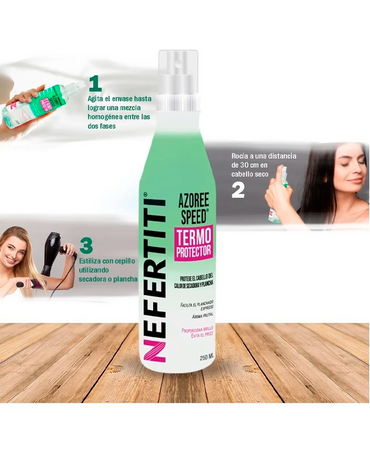 NEFERTITI AZOREE SPEED BIFASE TERMOPROTECTOR 250 ML.