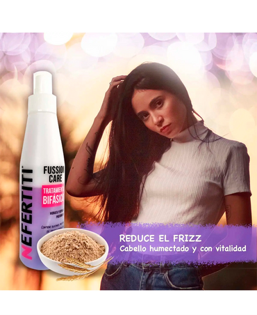 NEFERTITI FUSSION CARE BIFASICO 240ML. - El Palacio De La Belleza