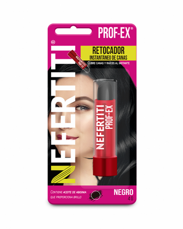 NEFERTITI PROF-EX RETOCADOR INSTANTANEO NEGRO 4 GRS. 4350