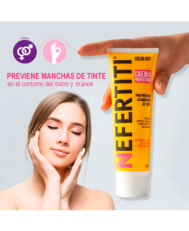 NEFERTITI COLOR OFF CREAM 120 ML.