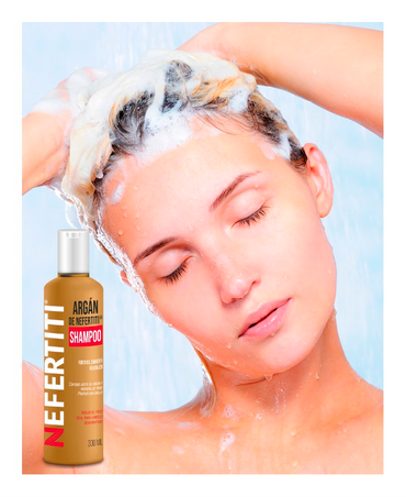 NEFERTITI ARGAN SHAMPOO 300 ML. - El Palacio De La Belleza