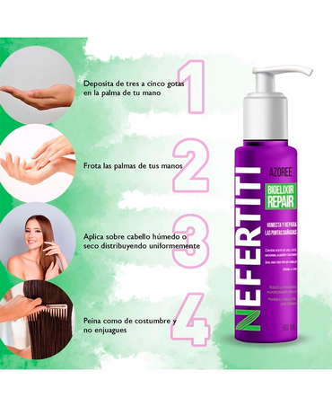NEFERTITI AZOREE BIOELIXIR REPAIR UVA 90 ML.
