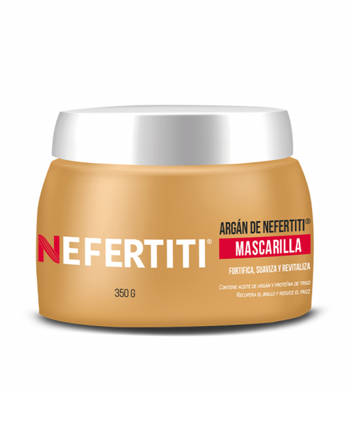 NEFERTITI ARGAN MASCARILLA TARRO 350 ML.